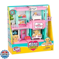 Little Live Pets Mama Surprise Families Pet Vet Playset, Baby Car