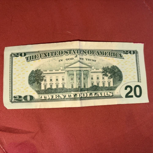 February 21st 2000: $20 dollar birthday note - Picture 2 of 2