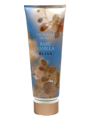 NEW 1 VICTORIA'S SECRET BARE VANILLA BLISS WOMEN FRAGRANCE BODY LOTION 8 FL OZ