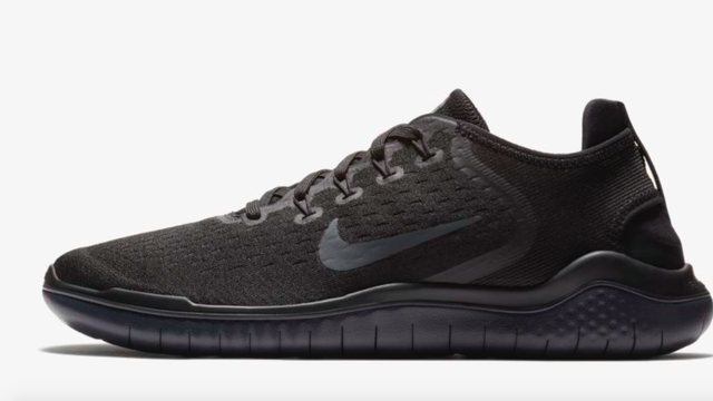 nike free rn 2018 men's black anthracite