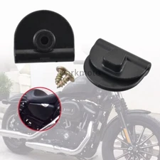 2PCS Clips Side Battery Cover Accessories Screw Fits For Harley Sportster XL883