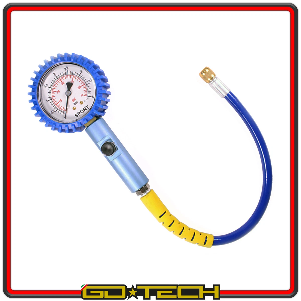 Manometro Digitale Per Pressione Pneumatici KIMISS 0-200 Psi | Display LCD Con Allarme, 4 Unità Di Misura | Per Auto, Moto, Bici E Camion