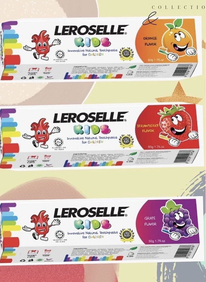 Leroselle Roselle Toothpaste Strawberry 50g for Kids - Image 3 of 4
