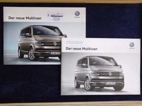 VW Bus T6 Multivan Prospekt 06.2015 + Preisliste - Picture 1 of 12