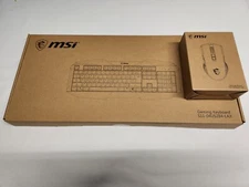 MSI Wired Keyboard & Mouse LED Gaming Combo BRAND NEW Black FREE shipping