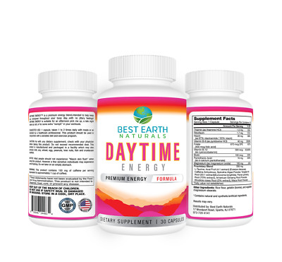 Daytime Energy - Energy-Boosting Supplement - Best Earth Naturals