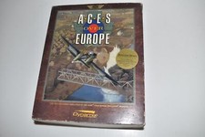 ACES OVER EUROPE VINTAGE DYNAMIX SIERRA PC SOFTWARE IN BOX  FQY50 