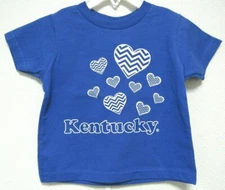 NCAA Kentucky Wildcats  #47 Image Royal Tee Shirt by Two Feet Ahead