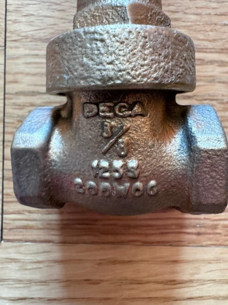 3/8 Deca 125S 200WOG BRASS GATE VALVE | eBay
