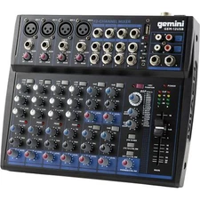 Gemini Sound GEM-12USB | 12-Channel Professional Bluetooth Audio Mixer with O...