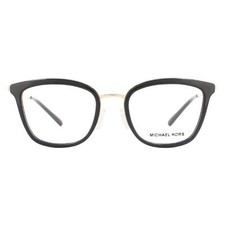 Image of Michael Kors Glasses Frames Coconut Grove MK3032 3332 Light Gold Black  Women