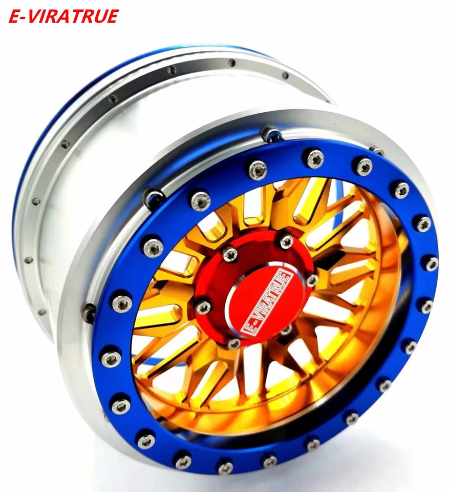 E-VIRATRUE Alu Wheel Fits Losi DBXL&TRAXXAS XRT/XMAXX&Kraton/Outcast 8S 1/5 1pcs - Image 2 of 4