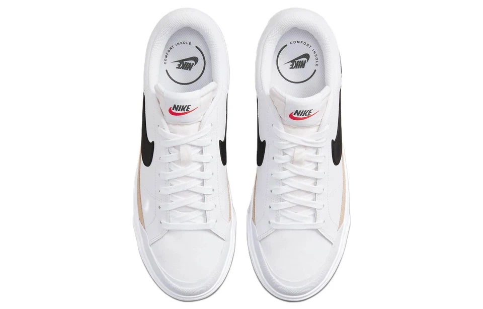 Nike Court Legacy Lift cáñamo blanco bajo con DM7590-100 Foto 4 de 4