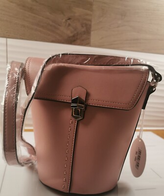 ENVY, HANDBAG COLLECTION, 394 PINK LEATHER CROSSBODY WOMENS BAG UK