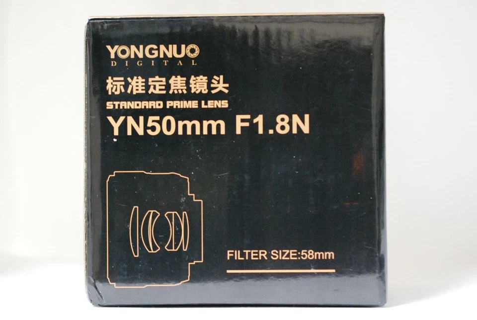 [TOP MINT] NEW YONGNUO YN50mm F/1.8N LENS FOR NIKON DSLR CAMERA FROM JAPAN. - Image 3 of 4