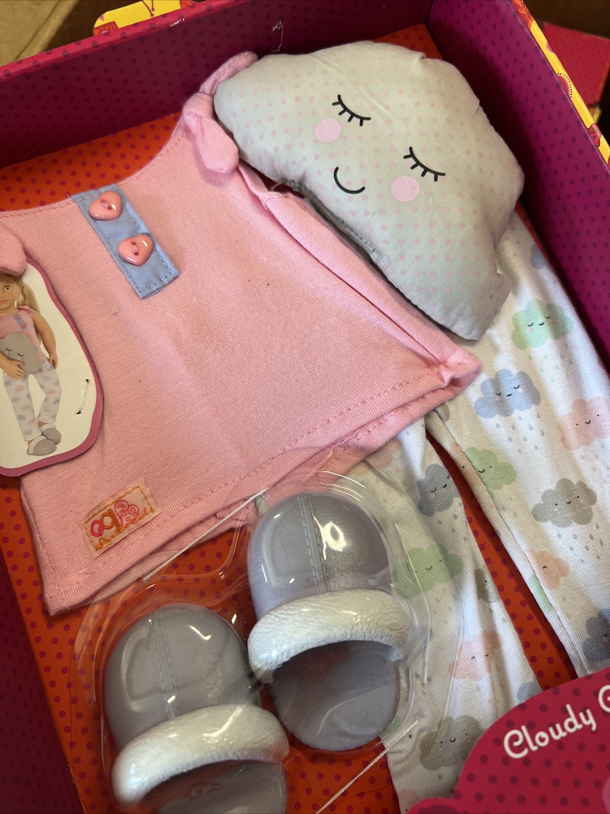 Our Generation Cloudy Cuddles Pajama Fashion Outfit for 18" Doll Clothing