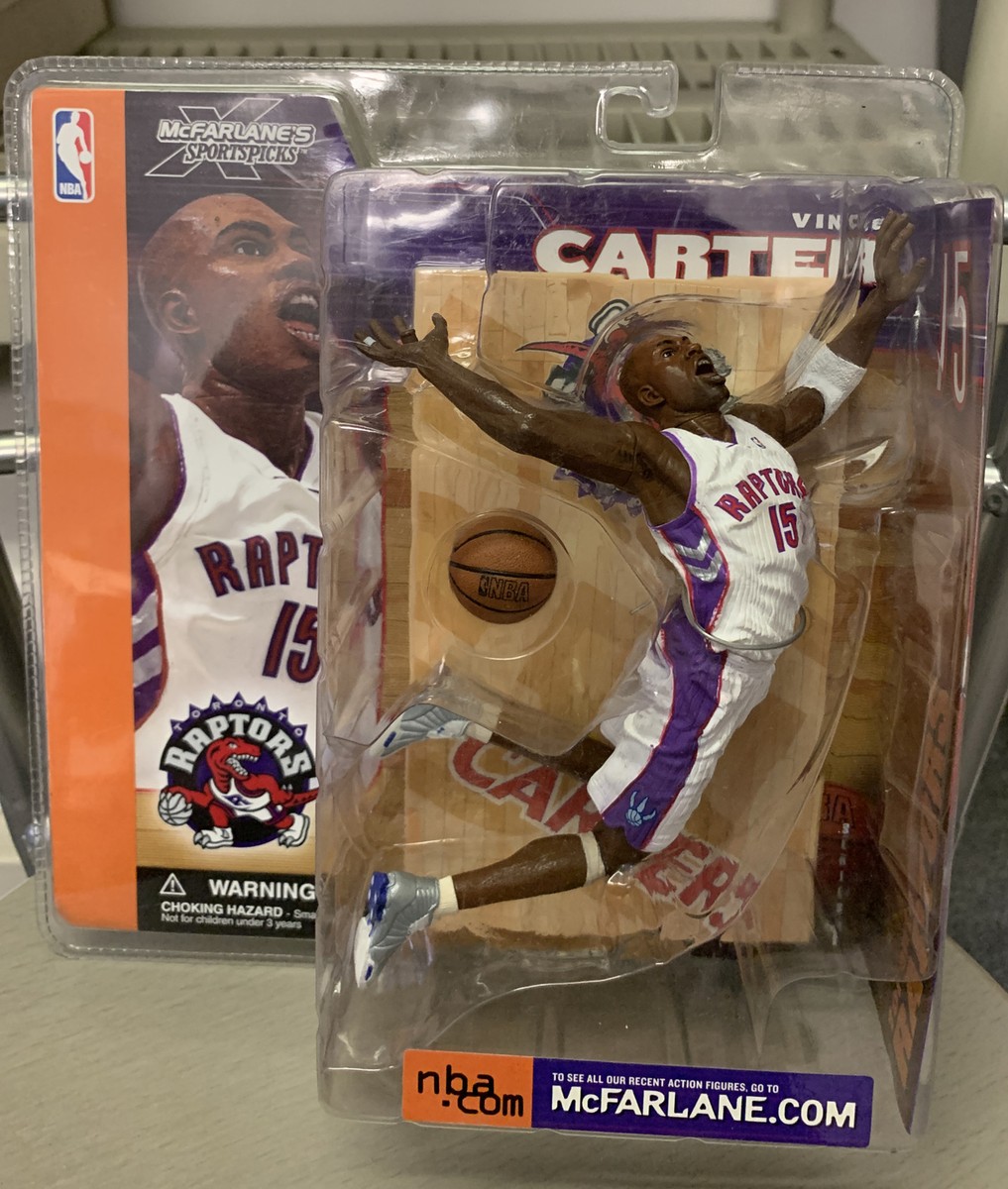 2002 McFarlane's Sports Picks - Vince Carter Figure, Brand New