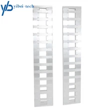 80" × 15" Aluminum 6000 LBS Truck Car Auto Trailer Ramps Hook end knife