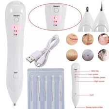 Portable Laser Freckle Dot Mole Dark Spot Tattoo Removal Pen Beauty Machine 