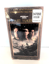 Pearl Harbor Movie VHS 2001 2-Tape Set 60th Anniversary Commemorative New Sealed