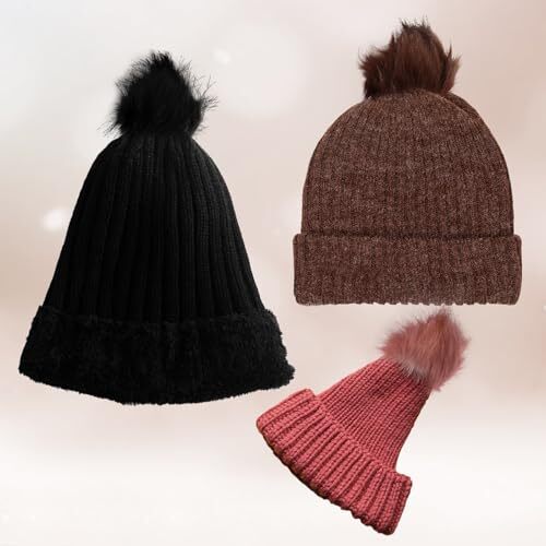 20 Pcs Faux Fur Pom Poms for Hats Mixed Colors Fluffy Pompom Ball Multicolor - Bild 6 von 7