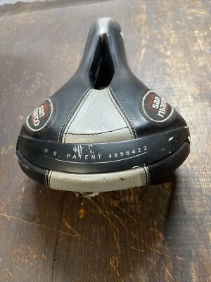 Vintage Selle San Marco Aero Embroidered Saddle w/ Cut out