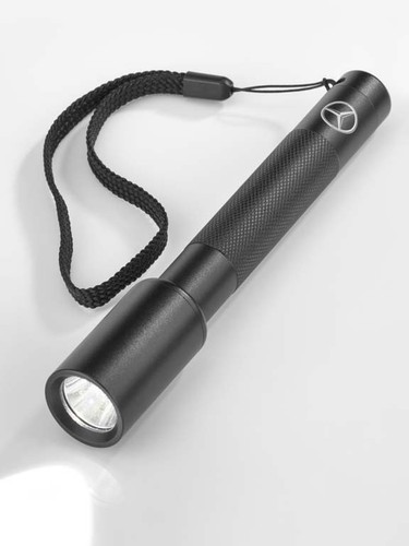 Aluminium LED Taschenlampe Lamp Light Wide To 150 M Small Orig Mercedes 80 Lu
