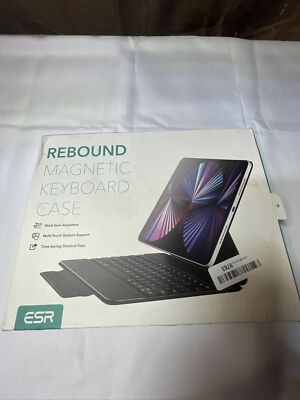ESR Rebound Magnetic Keyboard Case iPad Pro 12.9 3rd/4th/5th Gen