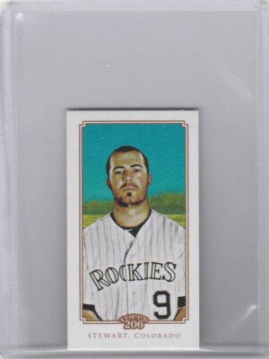 2010 Topps 206 Mini Cycle #170 Ian Stewart #/99 051-A