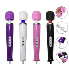 Handheld Massager Vibrating Stick AV Vibrator Full Body Therapy Motor MutilSpeed
