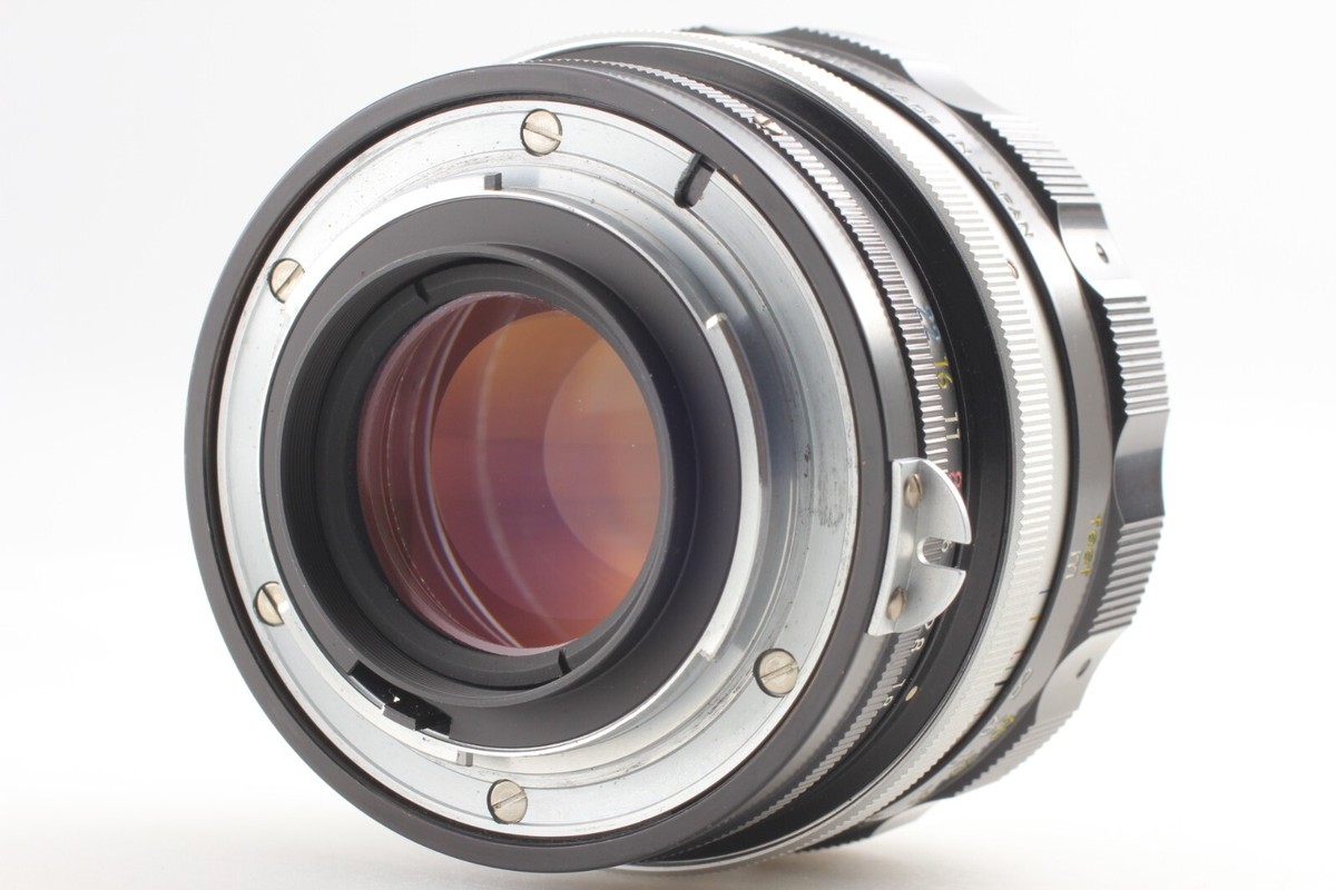ニコン Nikon NIKKOR-H Auto 85mm F1.8 Non Ai Nikon Nikkor-H 85mm f1.8 non-AI Portrait Prime Lens [EXC]