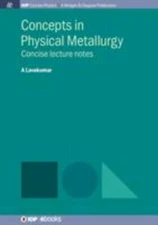 Concepts in Physical Metallurgy (Iop Concise Physics), Lavakumar, Avala, Very Go