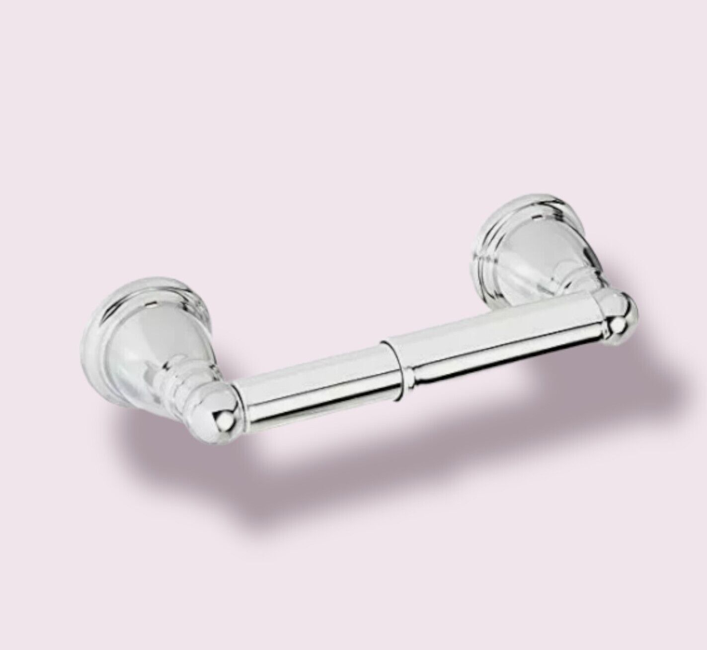 Moen YB2208CH Brantford Toilet Paper Holder Double Post Chrome NEW eBay