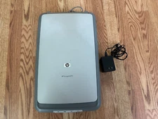 HP SCANJET 4370 PHOTO FLATBED SCANNER WITH POWER CABLE Test Works