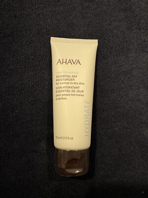 AHAVA Time To Hydrate Essential Day Moisturizer Normal-Dry Skin 2.5 fl oz Sealed
