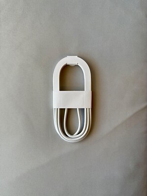 Apple official 1 meter (1M) white braided USB-C charging & data cable