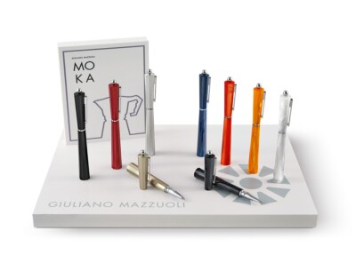 NEW Giuliano Mazzuoli MOKA Chiaroscuro RED Fountain pen | eBay