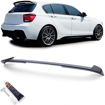 Heckspoiler Sportdach schwarz, für BMW 1er F20 F21 Vorfacelift 11-15
