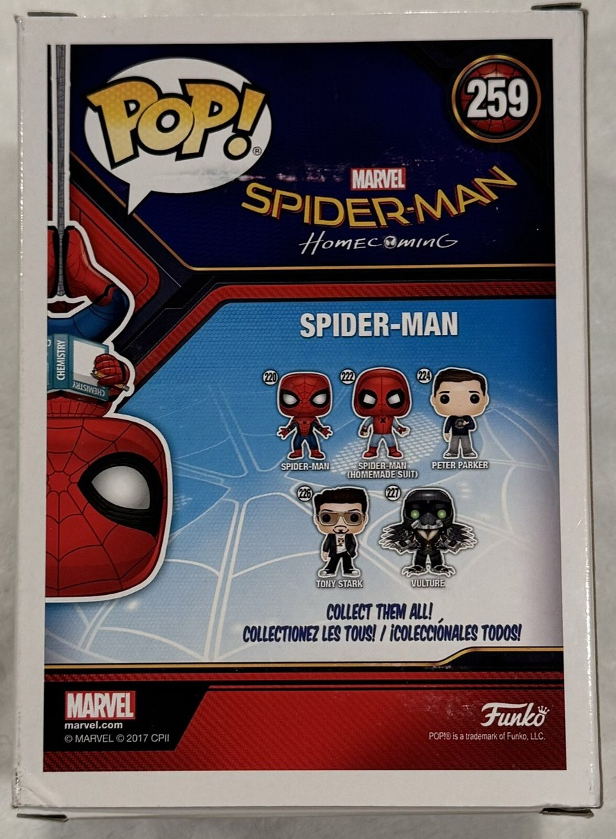 【funko pop】スパイダーマン 259限定 Funko Pop Upside Down Spider-Man Homecoming 259-Exclusive