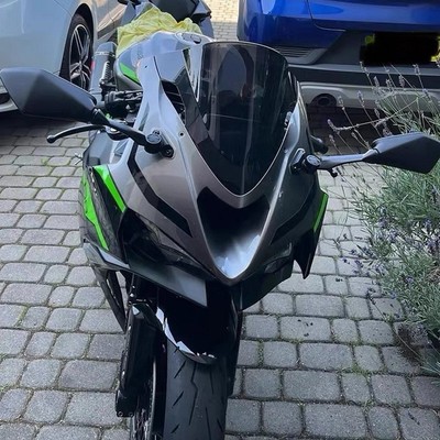 Motorcycle Windshield WindScreen Screen For KAWASAKI Ninja ZX-6R ZX636 2024-2025