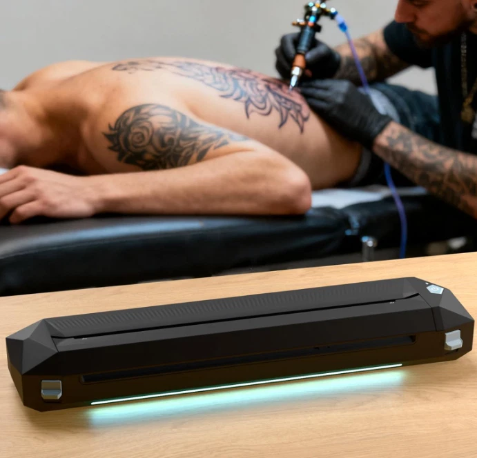 Impresora térmica inalámbrica para plantas de tatuaje con Bluetooth o USB. Foto 2 de 4