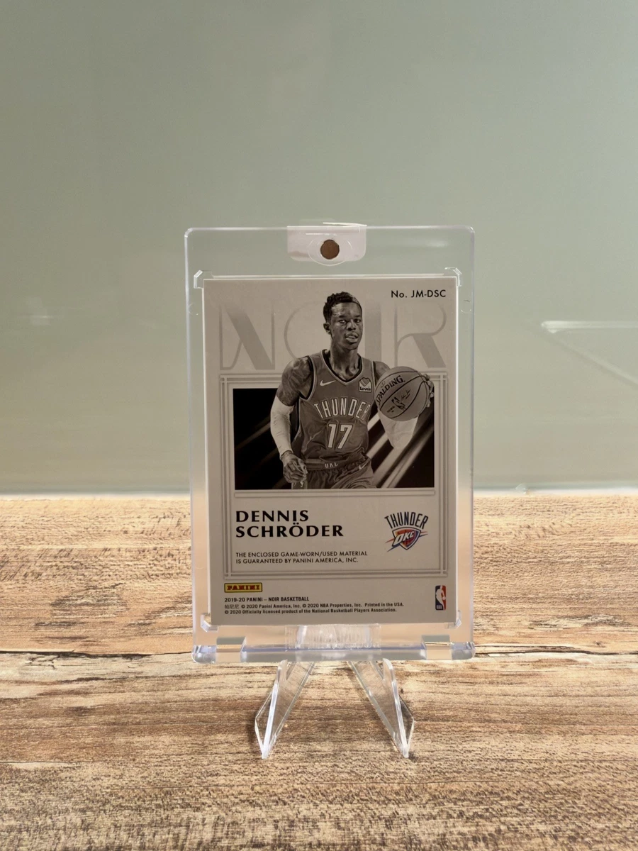 Dennis Schröder Noir Jumbo Material /10 2019-20