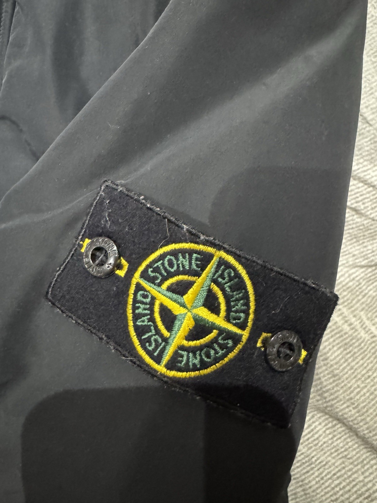 Stone Island Micro Rep Jacket with Primaloft Insulation Technology, XL, Black image 3
