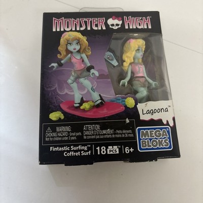 Monster High Lagoona 18 PCS Mega Bloks Age 6+ Stocking Stuffer NIP