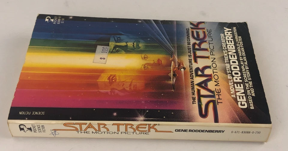 Star Trek The Motion Picture by Gene Roddenberry Pocket Paperback Foto 2 de 4