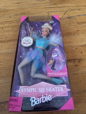 Olympic Skater Barbie - Mattel USA Nagano Olympics 1997 - 18501 Original Box