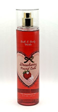 Bath  Body Works Strawberry Pound Cake Fine Fragrance Mist Spray Full Size NWT