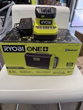 RYOBI PORTABLE WIRELESS 18V BLUETOOTH SPEAKER w 2AH Battery and Charger PAD01B
