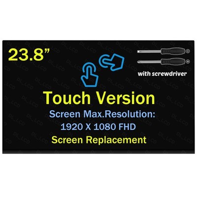 23.8'' for LG 6091L-3820B FHD 1920×1080 30 Pins LCD Touch Screen Display Panel