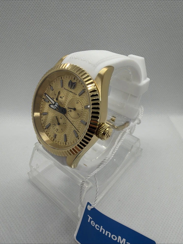 Technomarine Sea Dream Gold-tone Dial Men's Watch TM-724002 - Image 4 of 4